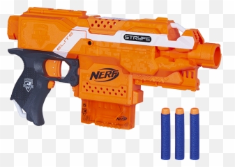 Download Hd Nerf Elite Stryfe Xd - Nerf N Strike Elite Stryfe Png,Nerf Gun Png