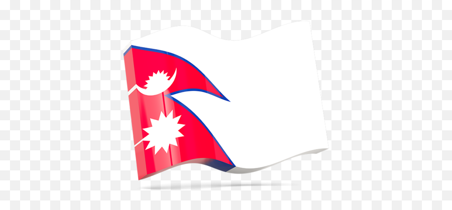 Wave Icon - Flag Of Nepal Png,Nepal Flag Png