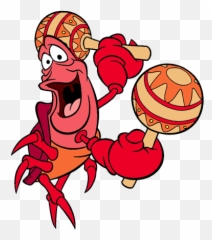 Sebastian Ariel Png Transparent - Disney Little Mermaid Sebastian,Ariel Png