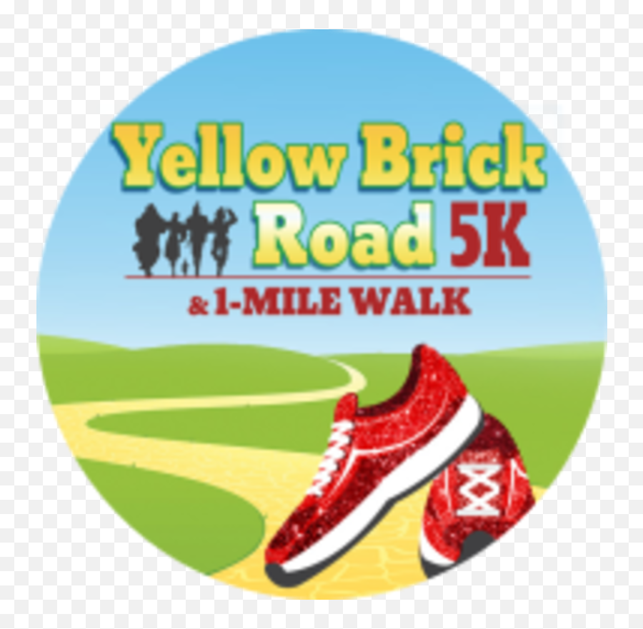 Yellow Brick Road 5k - Joplin Mo Walking 5k 1 Mile Poster Png,Yellow Brick Road Png