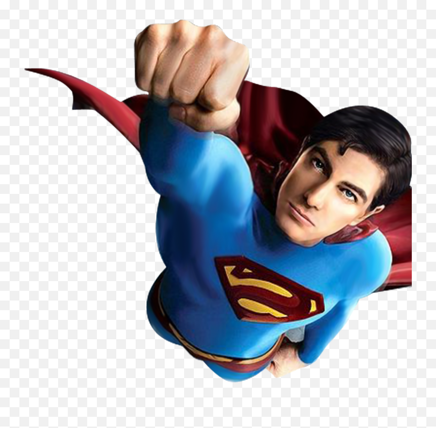 Download Clark Kent Superman Logo Brandon Routh - Brandon Super Man Fly Png,Superman Logo Hd