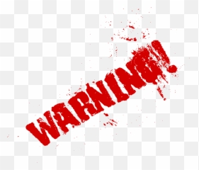 8 Grunge Word Warning Transparent - Download Gambar Warning Png,Word Png
