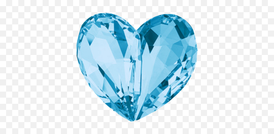 Free Blue Heart Gem Psd Vector Graphic - Vectorhqcom Blue Heart Gem Transparent Png,Blue Heart Png