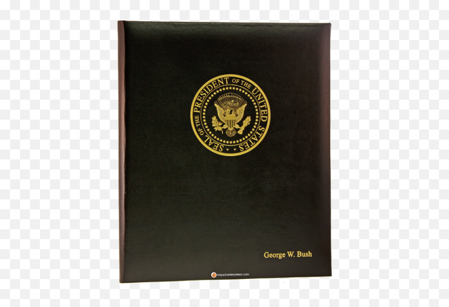 George W Bush Faux Leather Binder Covers - Ramones T Shirt Png,George W Bush Png