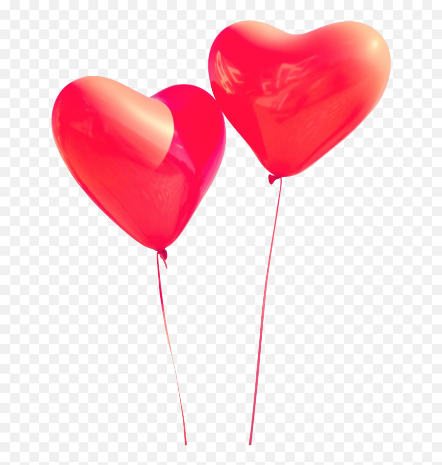 Heart Shaped Balloons Free Png U2013 Ghantee - Helium Balloon Heart Png,Red Balloons Png