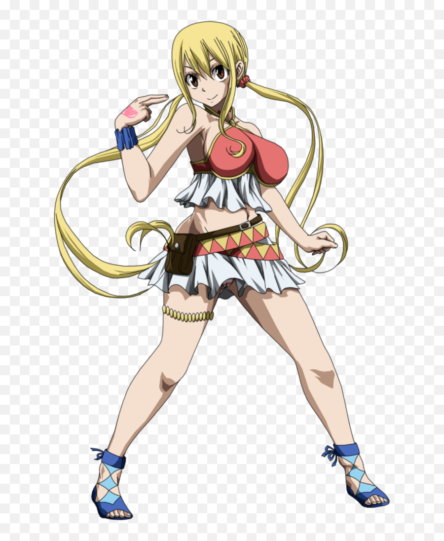 Lucy Heartfilia - Lucy Heartfilia Dragon Cry Outfit Png,Lucy Heartfilia Transparent