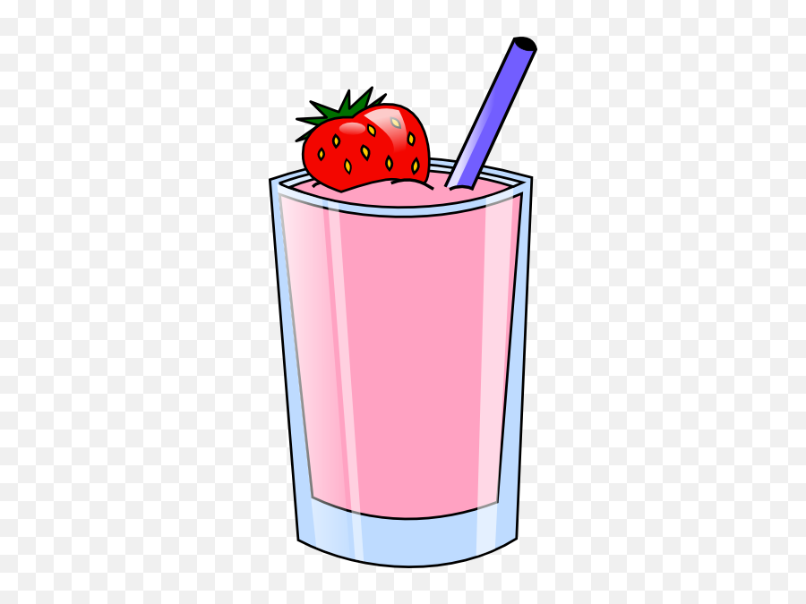 Library Of Strawberry Smoothie Graphic - Smoothie Clipart Png,Smoothies Png