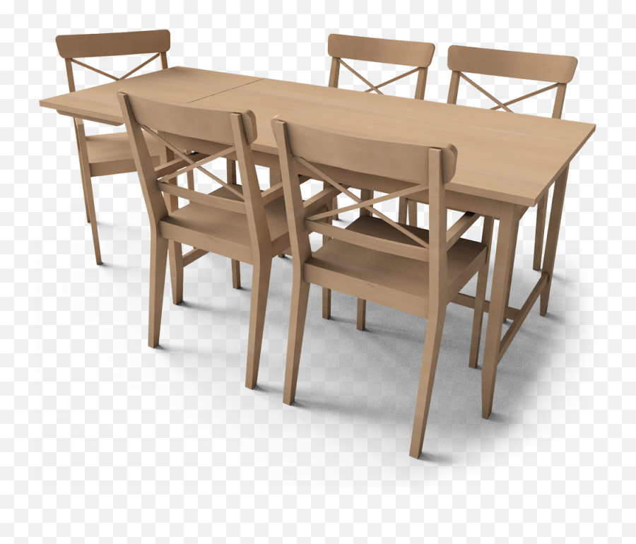 Bim Object - Leksvik Dining Table Ikea Dining Table Png,Dining Table Png