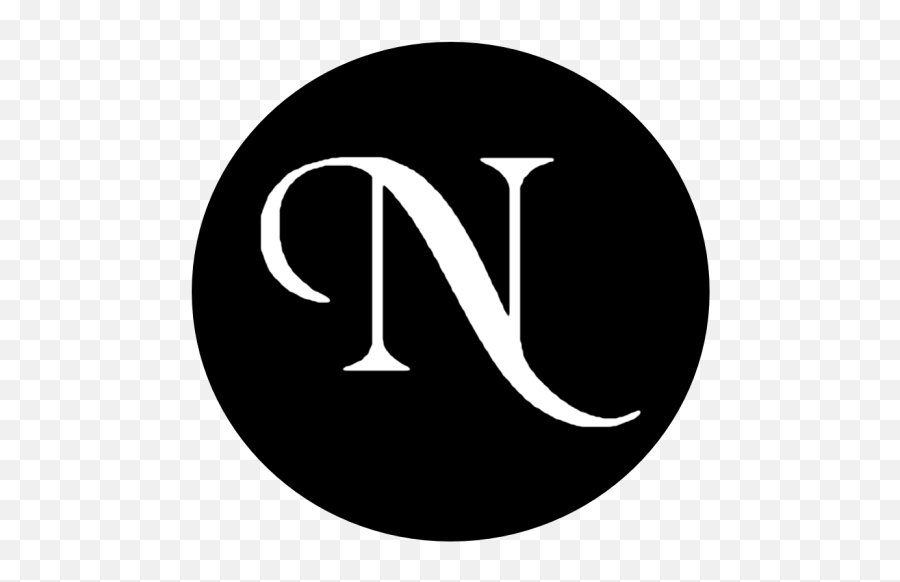 Download Hd Noir N Logo Png - Scalable Vector Graphics,N Logo