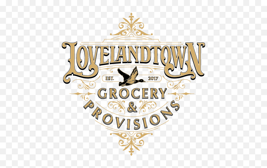 Lovelandtown Grocery Provisions - Calligraphy Png,Grocery Png
