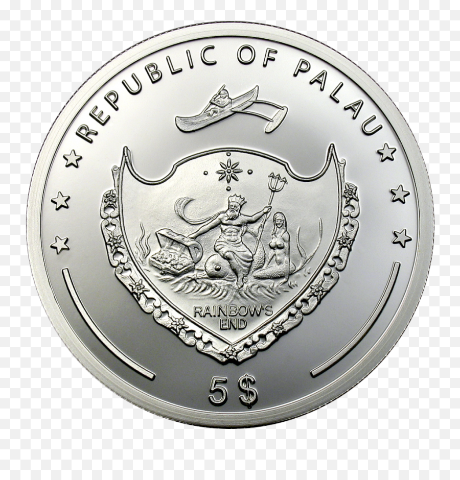Black Pearl U2013 Silver Cit Coin Invest Ag - Palau Coins Png,Silver Coin Png