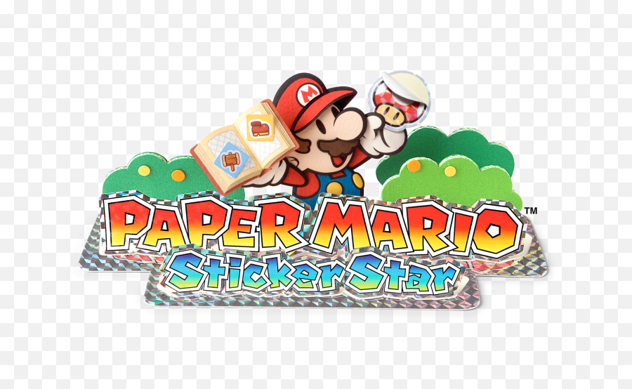 Yay For Video Games Quick Thoughts - Paper Mario Sticker Star Logo Png,Mario Star Png