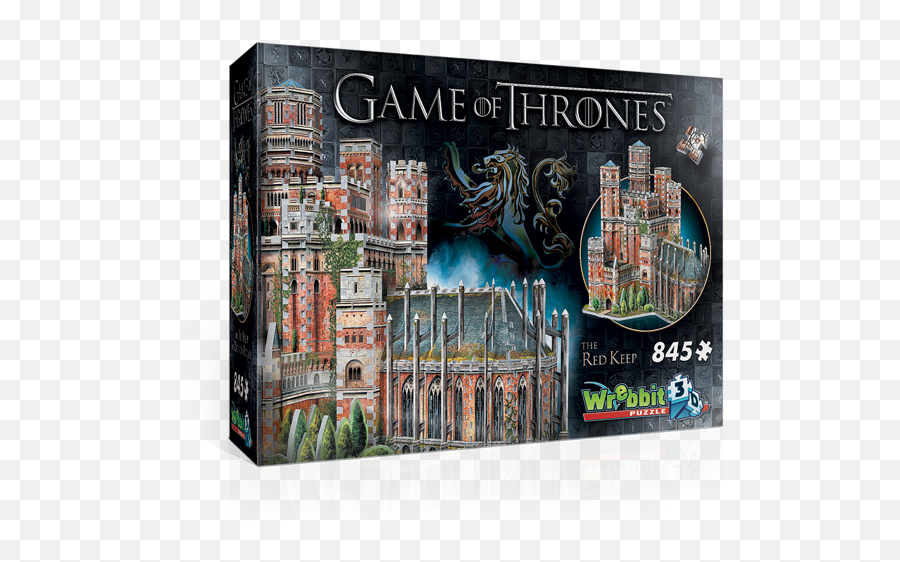Game Of Thrones - Red Keep 3d Puzzle Game Of Thrones Puzzl Png,Game Of Throne Logo