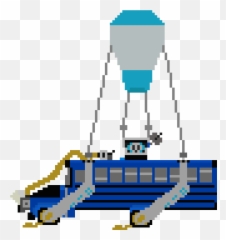 Pixilart - Fortnite Battle Royale Bus By Anonymous Battle Bus Fortnite Png Transparent,Fortnite Battle Royale Png