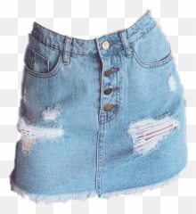 Skirt - Denim Skirt Transparent Background Png,Skirt Png