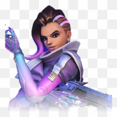 Sombra - Transparent Overwatch Png