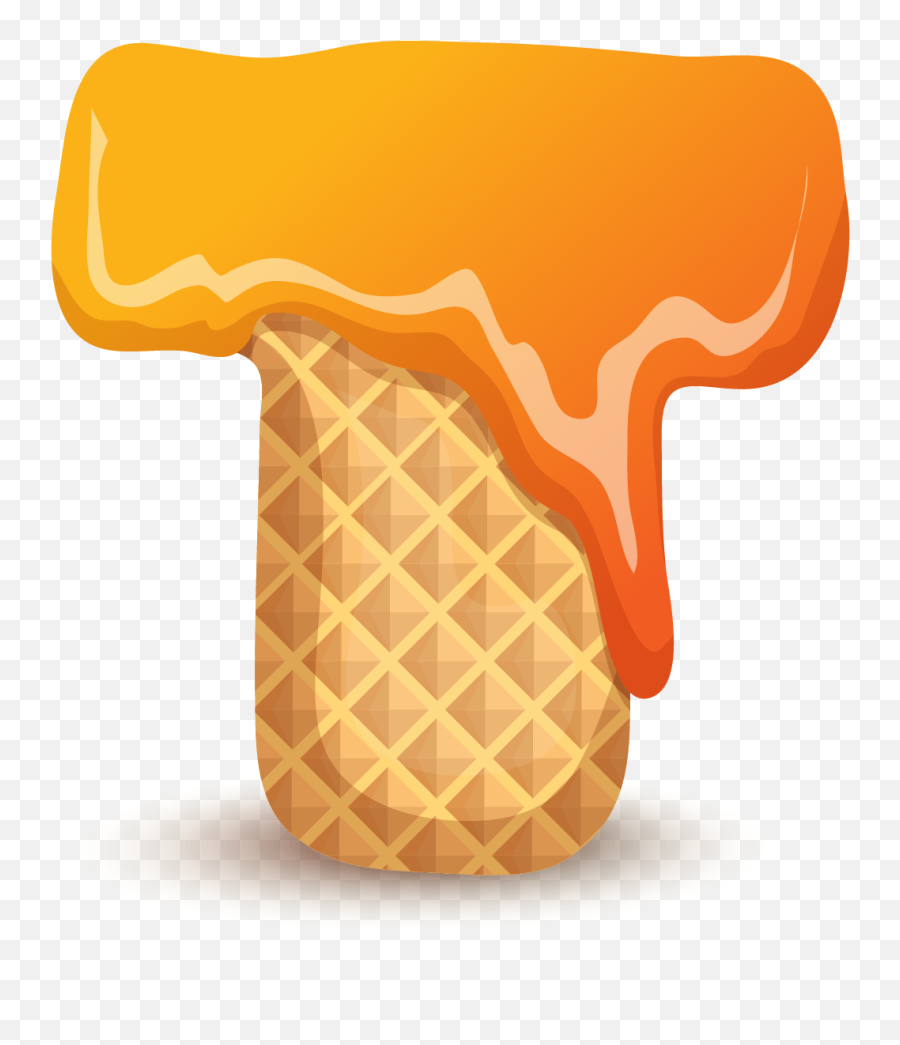 Letter T Png Free Commercial Use Image - Ice Cream Letter T,T Png