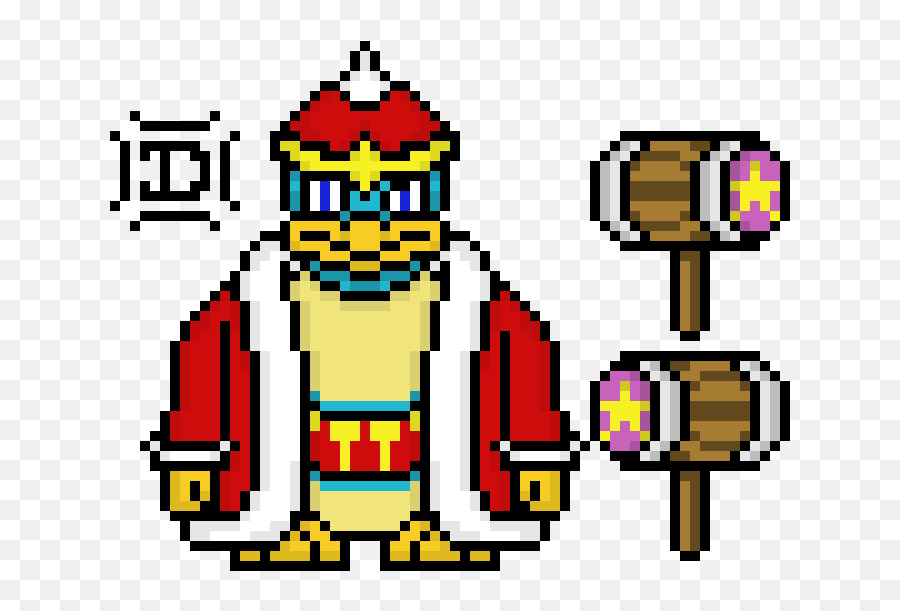 King Dedede Pixel Art Maker - Illustration Png,King Dedede Png