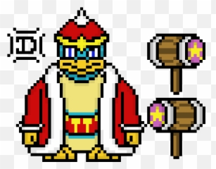 King Dedede Pixel Art Maker - Illustration Png,King Dedede Png
