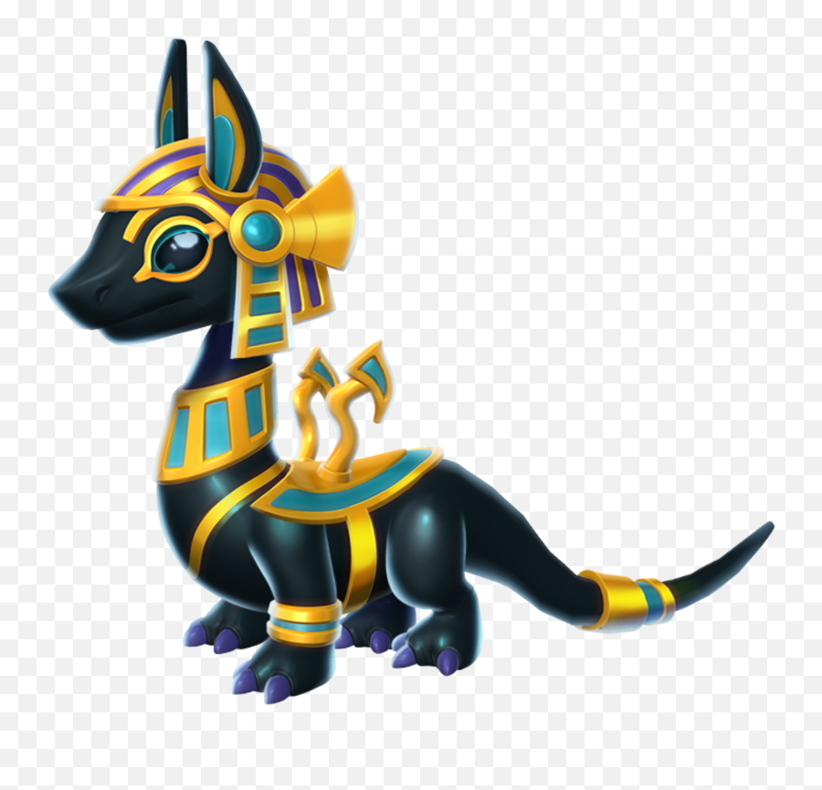 Download Hd Anubis Dragon Baby - Dragon Mania Legends Anubis Dragon Mania Legends Anubis Dragon Png,Anubis Png