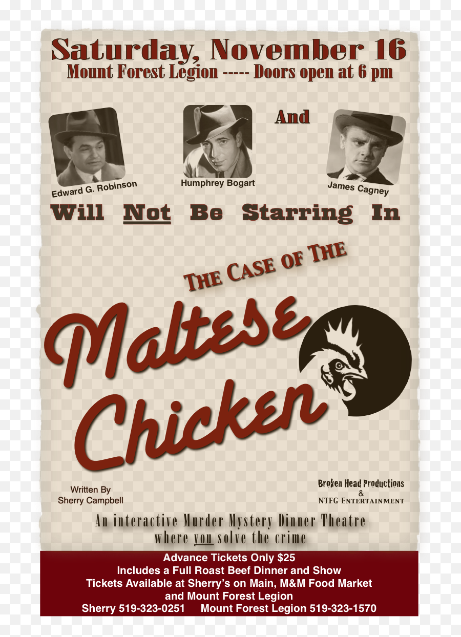 The Case Of Maltese Chicken Dinner Theatre 887 River - Ayam Penyet Png,Chicken Dinner Png