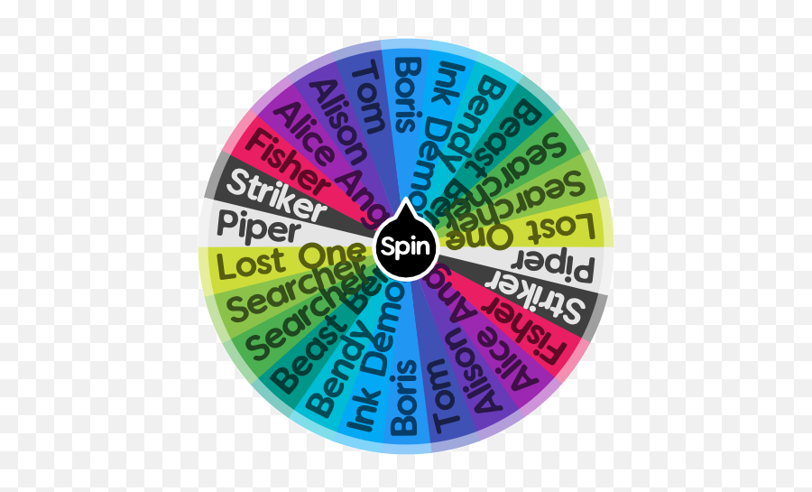 Bendy And The Ink Machine Spin Wheel App - Circle Png,Bendy And The Ink Machine Logo