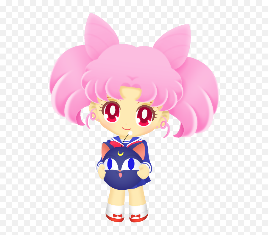 Chibi - Usa Sailor Chibi Moon Sailor Moon Drops 602x717 Sailor Chibi Moon Sailor Moon Drops Png,Moon Clipart Transparent Background