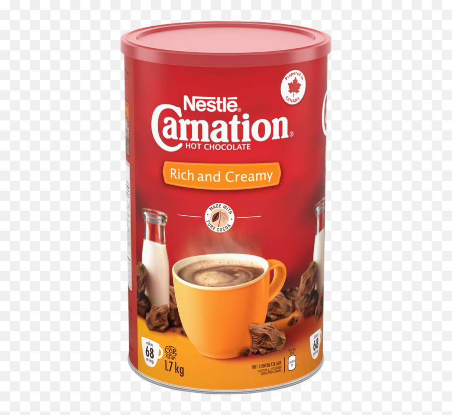 Carnation Hot Chocolate Rich And Creamy - Nestle Carnation Hot Chocolate Png,Hot Cocoa Png