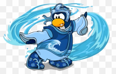 Download Transparent Water Gif Png - Club Penguin Ninja Da De Fuego