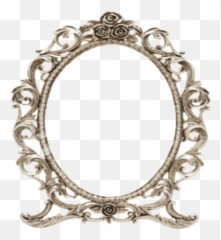 Mirror Frame Bored Background Gold - Border Transparent Picture Frames png