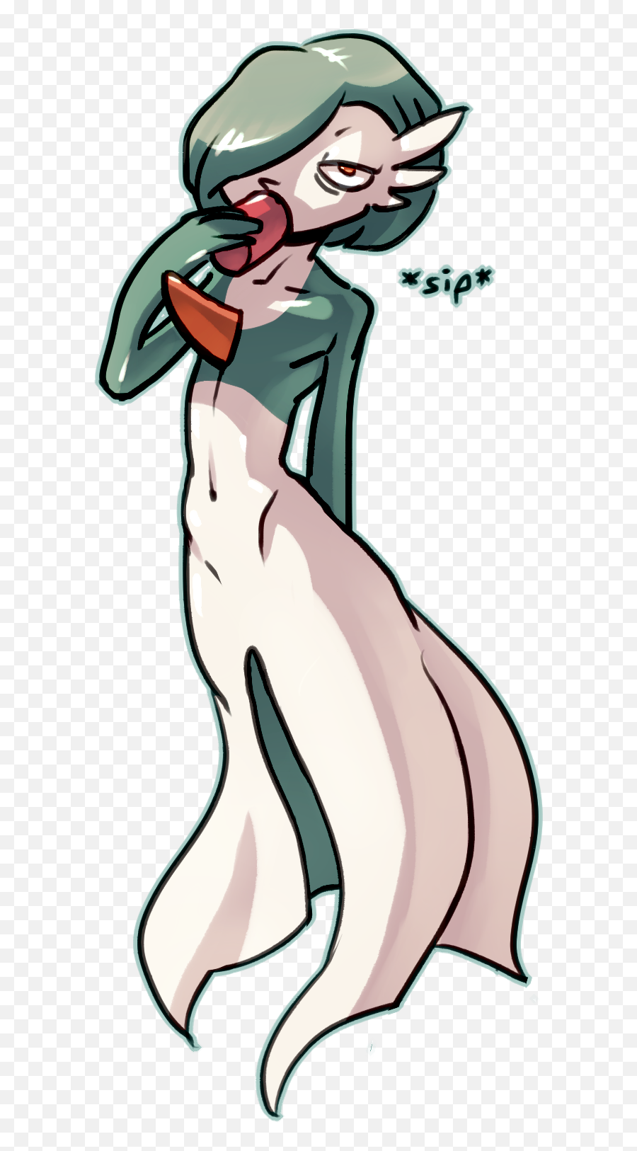 Miller The Male Gardevoir Enjoying A Nice Cold One Pokémon - Fictional Character Png,Gardevoir Png