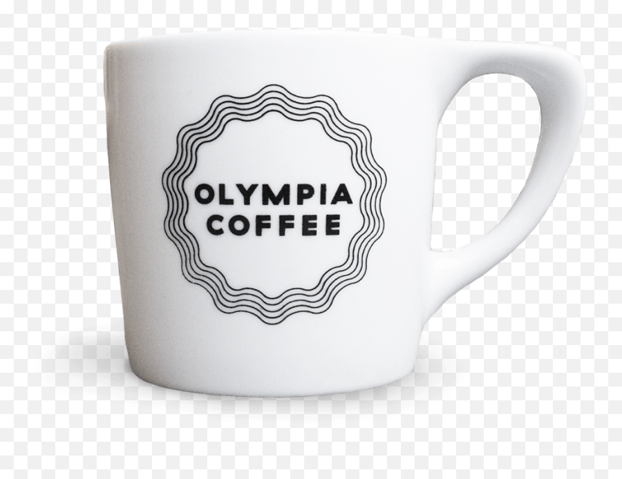 Download Olympia Coffee Logo Mug - Coffee Cup Full Size Serveware Png,Coffee Cup Logo
