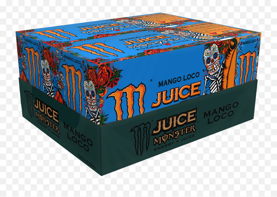 Monster Mango Loco Energy Juice 16 Fl Png Drink Logo