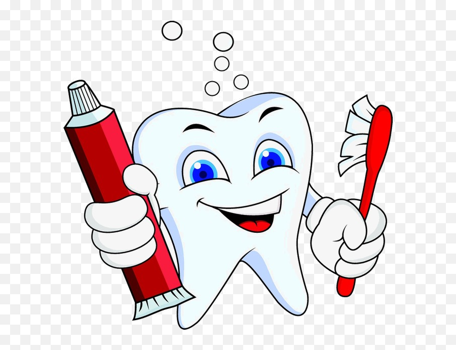 Brush Teeth X Cartoon Tooth Toothpaste Toothbrush - Cartoon Toothbrush And Toothpaste Png,Toothbrush Transparent