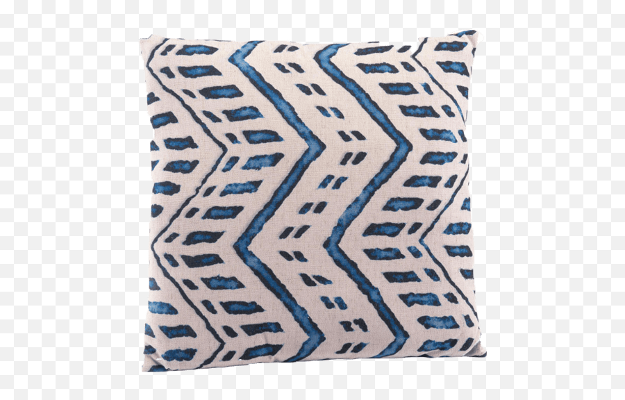 Blue Zig Zag Pillow Wedding U0026 Corporate Event Rentals And - Decorative Png,Zig Zag Png