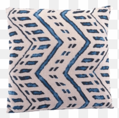 Blue Zig Zag Pillow Wedding U0026 Corporate Event Rentals And - Decorative png