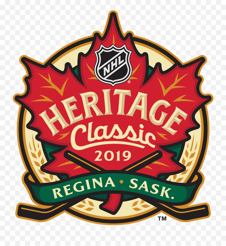 Nhl Heritage Classic 2019 Logo 1490904 - Png Images Winnipeg Jets Heritage Classic,Bruins Logo Png