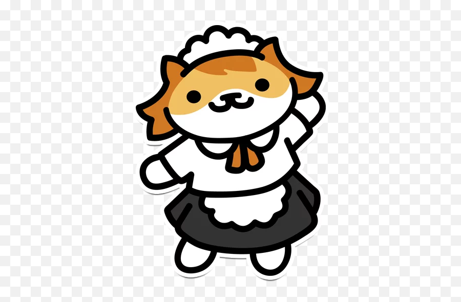 Telegram Sticker 15 From Collection Neko Atsume - Sassy Fran Neko Atsume Png,Transparent Neko Atsume