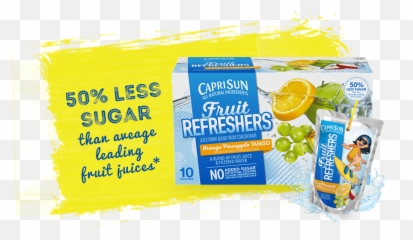 Natural Ingredients And No Added Sugar - Orange Juice Png,Capri Sun Png