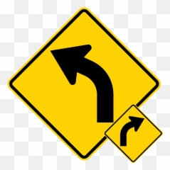 Warning Signs - Intersection Lane Control png