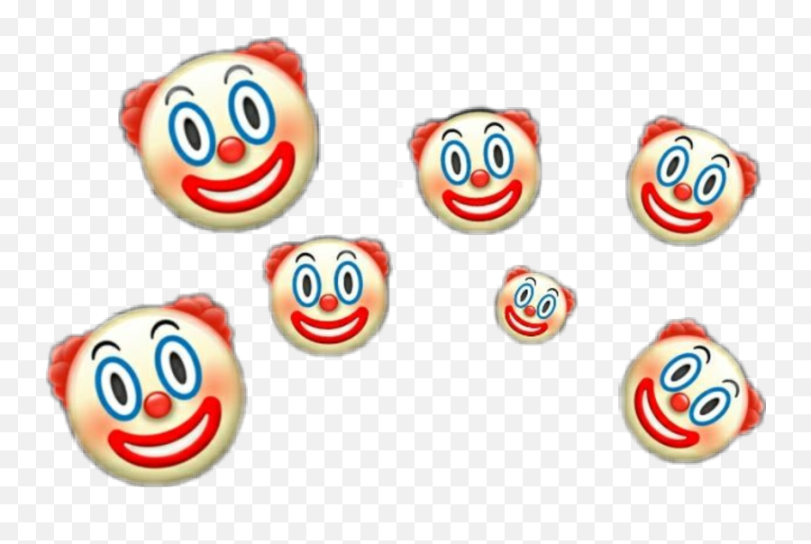Clown Crown Sticker - Emoji Clown Png,Clown Emoji Transparent