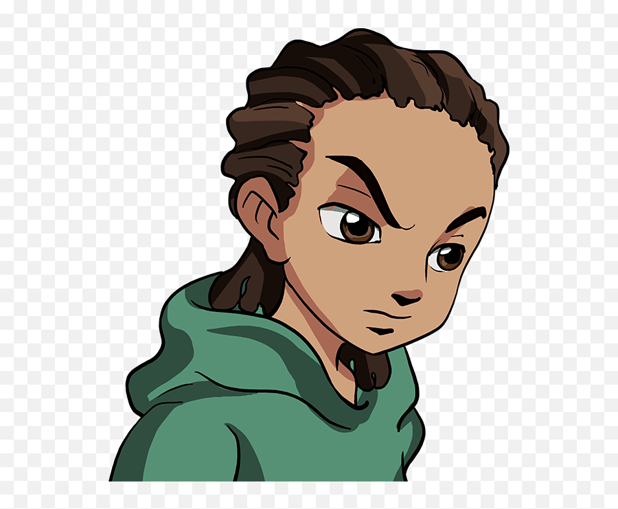 How To Draw Riley Freeman From The - Riley Freeman Png,Boondocks Png