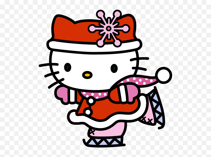 Kumpulan Clip Art Photoshop - Christmas Hello Kitty Png,Gambar Icon Lucu