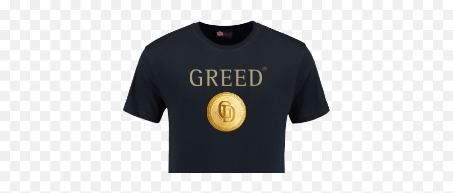 Greed Coin T - Shirt Kopie Bee Gees One Night Only Png,Greed Png