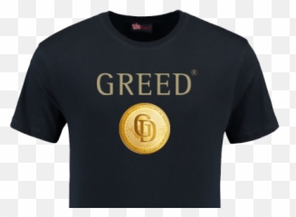 Greed Coin T - Shirt Kopie Bee Gees One Night Only Png,Greed Png