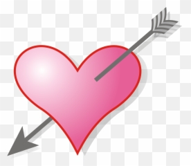 Download Svg Love Arrow Clipart - Heart With Meaning png