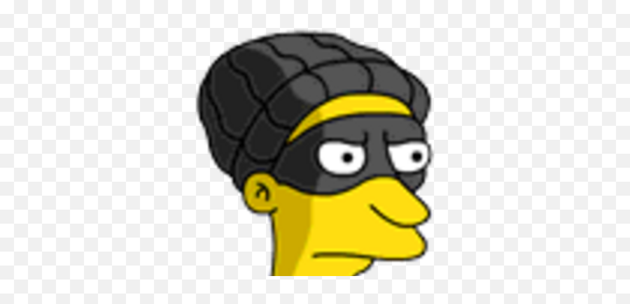 Criminals The Simpsons Tapped Out Wiki Fandom - For Adult Png,Burglar Icon