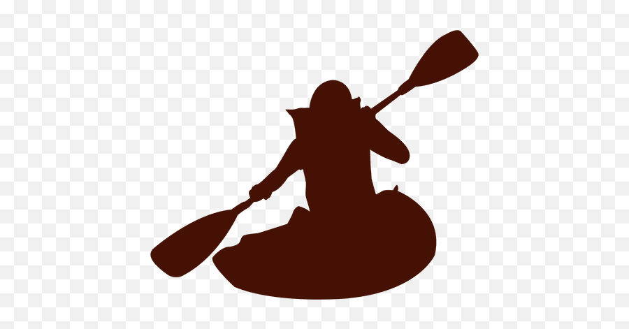 Kayak Water Rowing - Silhouette Kayak Png,Kayaking Png
