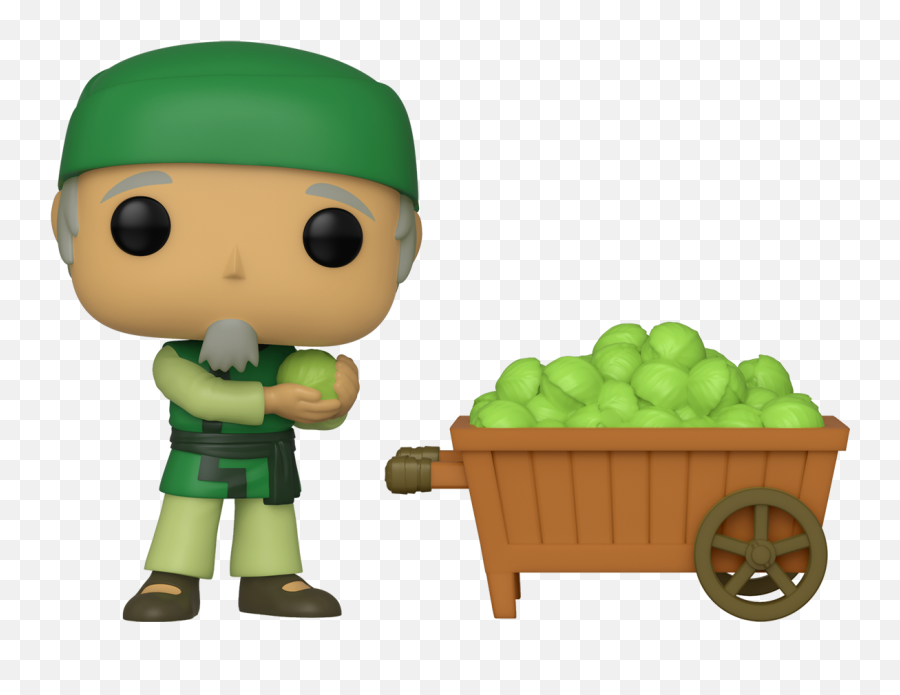 Pop Animation Avatar The Last Airbender Cabbage Man And Cart Fall Convention 2019 - Cabbage Man Funko Pop Png,Aang Png