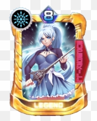 Fan Artlegend Weiss Schnee - Rwby Super Saiyan God Png,Rwby Png